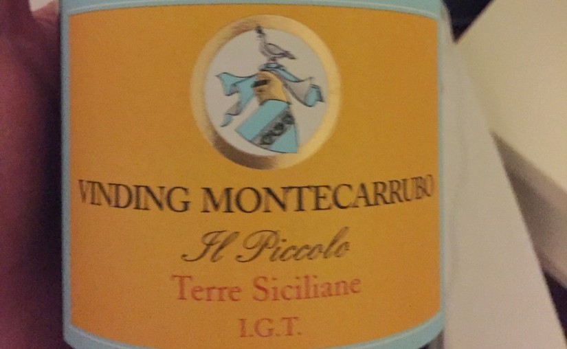 Vinding Sicilia Montecarrubo Il Piccolo